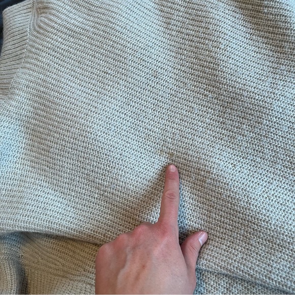 Allsaints asymmetrical zipper wool sweater - Picture 6 of 7